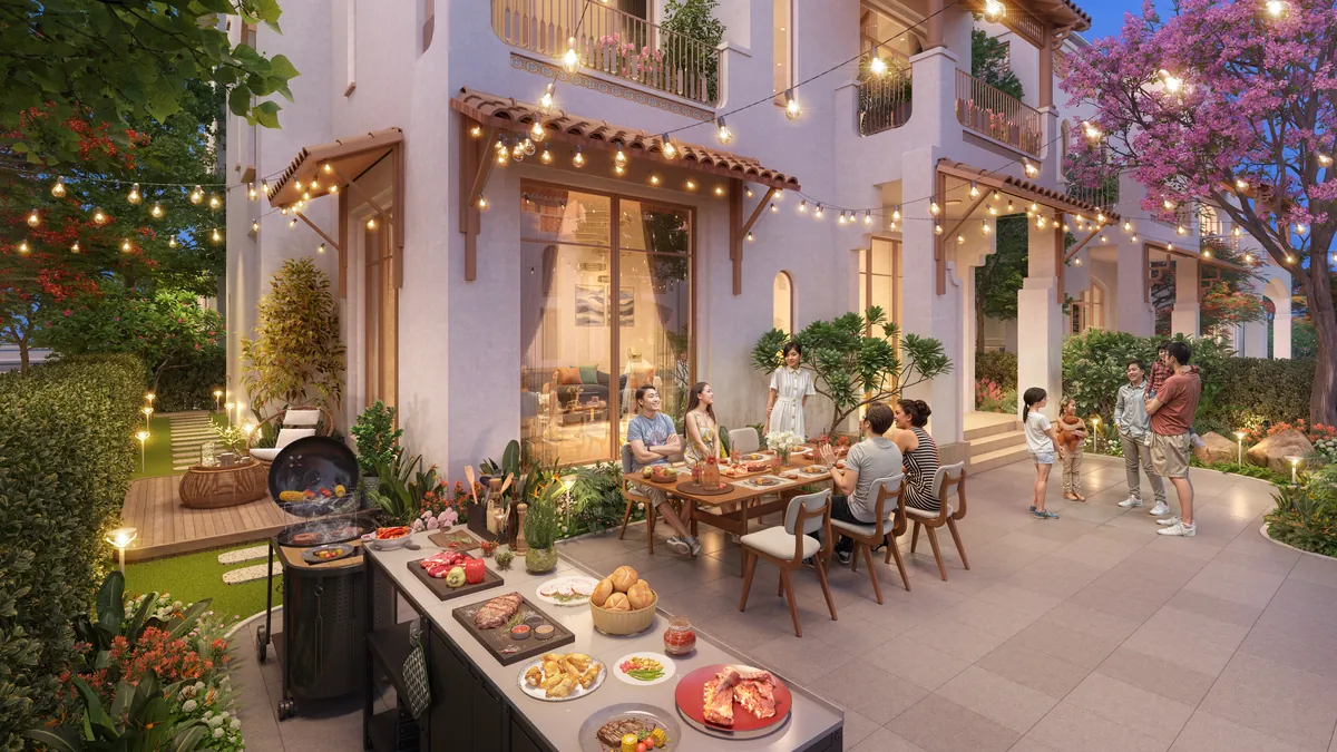 Phối cảnh dòng biệt thự đơn lập Casa Villa tại Blanca City Vũng Tàu
