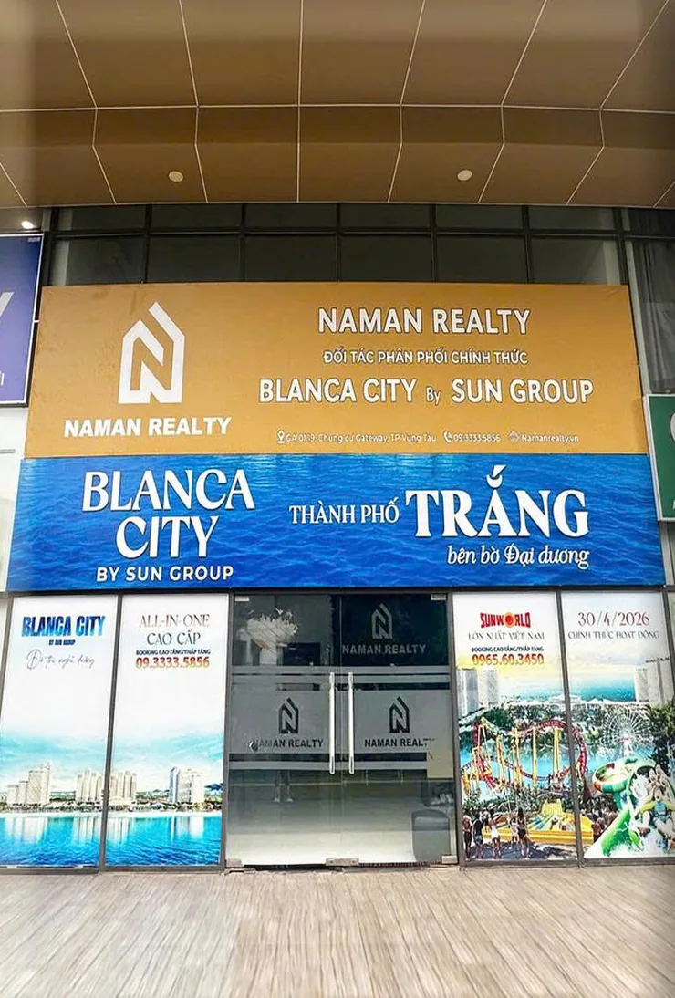 Văn phòng đại diện NamAn Realty tại chung cư Gateway, TP. Vũng Tàu